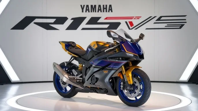Yamaha R15 V5 2025 – 69 KMPL Mileage, LED DRLs & Aerodynamic Design at Just ₹4,899 EMI!